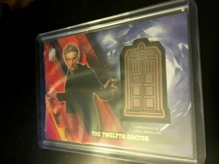 2016 Topps Doctor Who Timeless The Twelfth Doctor Medallion /150