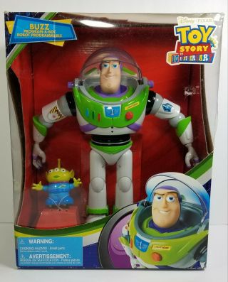 Disney Pixar Toy Story Buzz Lightyear Program - A - Bot 10th Anniversary
