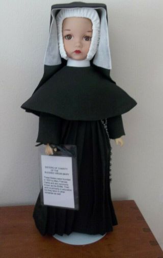 Nun Doll: Sisters Of Charity Of The Blessed Virgin Mary - Bvm
