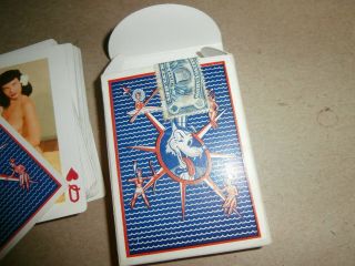 VINTAGE ADULT RISQUE PLAYING CARDS MODELS OF ALL NATIONS NOVELTIES MFG CORP USA 2