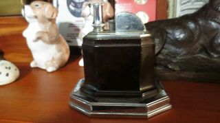Vintage Ronson Touch - Tip ' Octette ' Table Lighter Black RARE 5