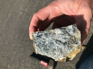 Petzite - Eureka Standard Mine,  E.  Tintic District,  Utah,  Xrd Confirmed