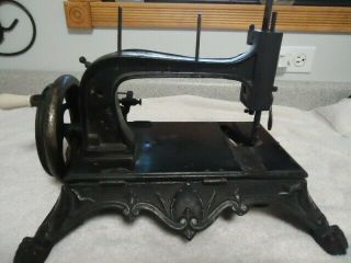 Antique Adolf Knoch (Germany) Hand Crank Sewing Machine 4