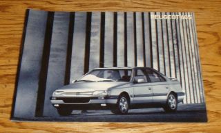 1991 Peugeot 405 Sales Brochure 91 Mi 16 S Dl