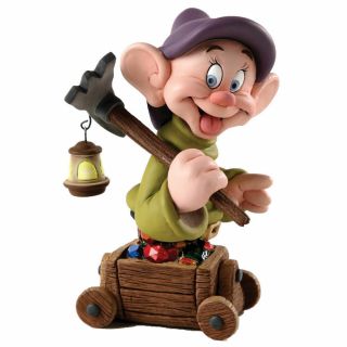 Disney Snow White Dopey Dwarf Limited Edition Bust Statue Grand Jester