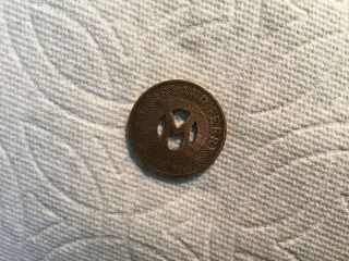 Vintage Mare Island Ferry Token " Good For One Fare " 3/4 " Diameter