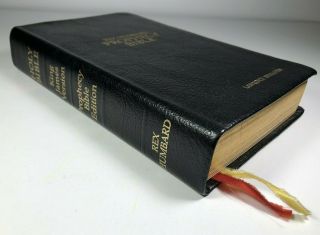 Rex Humbard Prophecy Bible Edition King James Version Leather Vintage