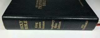 Rex Humbard Prophecy Bible Edition King James Version Leather Vintage 5