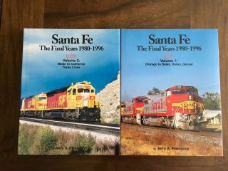 Morning Sun “santa Fe The Final Years 1980 - 1996 In Color” Vol1,  2 Pinkerpank,  Hc