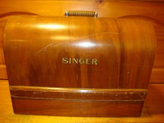 Singer Bentwood Case For Sewing Machines Model 99 128,  28