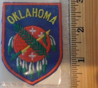 Oklahoma Patch (state,  Souvenir)