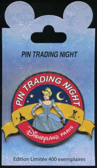 Dlp Dlrp Paris - Pin Trading Night - Jumbo Cinderella - Le 400 Disney Pin 92530