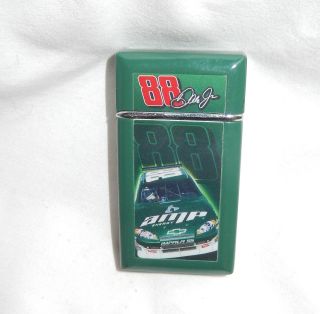 Nascar Dale Earnhardt Jr 88 Green Butane Lighter With Race Car Sound -