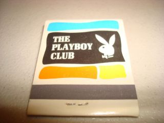 Rare Vintage Matches The Playboy Club San Francisco California Usa