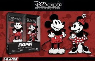 Figpin D23 2019 Mickey Mouse & Mini Mouse 2 Pack