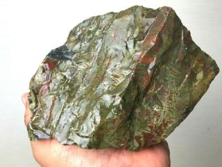 Top Aaa Quality Fancy Imperial Bloodstone Jasper Rough - 2.  5 Lbs - From India