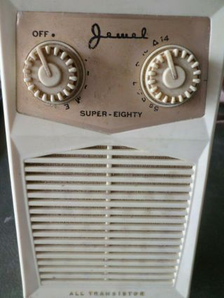 Vintage Jewel All Transistor Radio Eighty Made By Ge Westinghouse ???