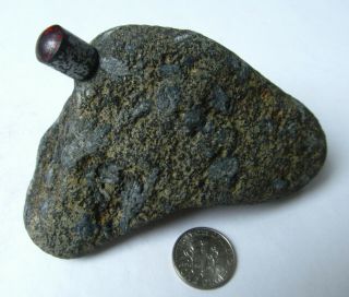 Very Rare Rough Cumberlandite Rock 24 Dif Minerals Olivine,  Titanium,  Iron,  321gr
