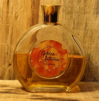Vintage Prince Matchabelli Golden Autumn Cologne 4.  5 Fl Oz Bottle 60 Full,
