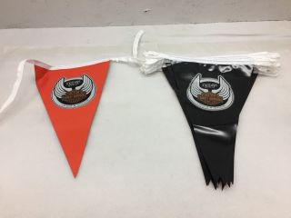 " 105 Years " Harley Xmas Gift Pennant Flags 42 Ft.  Man Cave Decor