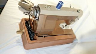 EMDEKO Precision Built Zig Zag sewing machine NH - 60809 w/ pedal and case 3