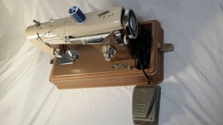 EMDEKO Precision Built Zig Zag sewing machine NH - 60809 w/ pedal and case 8