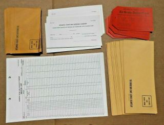 Vintage Atlantic Coast Line Railroad Co.  - Forms,  Defect Cards,  Envelopes,  Etc.