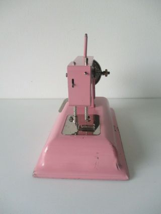 Pink Muller Regina Toy Child ' s sewing machine US Zone Berlin Germany 1948 - 54 3