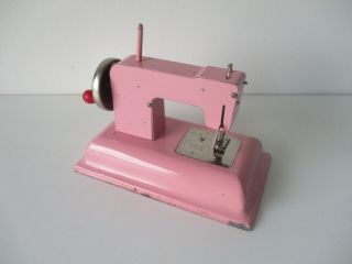 Pink Muller Regina Toy Child ' s sewing machine US Zone Berlin Germany 1948 - 54 7