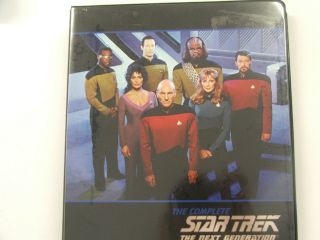 Star Trek Tng Series 1 Set Of 90 Cards,  40 Chase Cards & More Plus Binder 2011