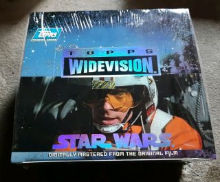 Star Wars Topps Widevision Box Trading Cards Wax Packs