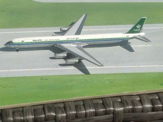 Saudia Air Cargo Dc - 8 N864f 1/400 Scale Airplane Model Aeroclassics