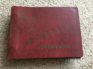 1949 Oldsmobile Dealership Showroom Colors And Upholstery Album.