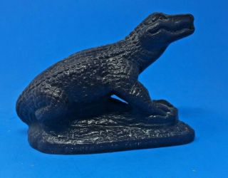 Mold A Rama Alligator Souvenir Of Florida Miami International In Dark Brown (m6)