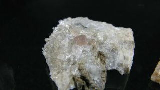 3 Lovely Pink & Brown Fluorapatite Crystals Foote Mine Cleveland North Carolina 3