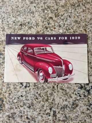 1939 Ford Motor Company Dealership Brochure
