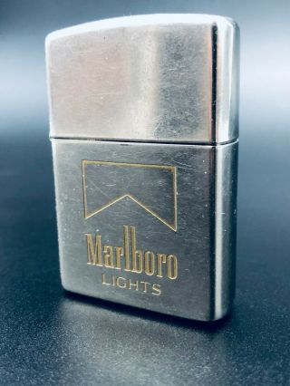 Zippo 1991 Marlboro Lights Promotional Lighter (mega Rare)