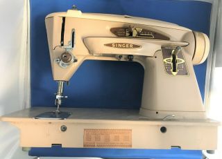Singer Sewing Machine Model 503a Slant - O - Matic