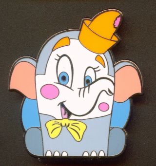 Disney Vinylmation Mystery Popcorns Chaser Dumbo Pp Preproduction Pin Le100