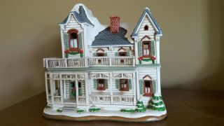 Lefton Colonial Christmas Village,  The Brookfield Pre - Owned In Cond.