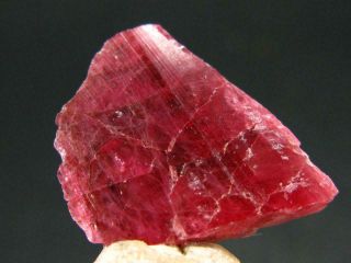 Large Red Rhodonite Rodonite Crystal From Brazil - 0.  8 "
