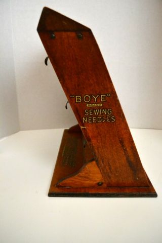 Boye Needle Counter Top Display Cabinet,  Wood,  Metal & Glass 5
