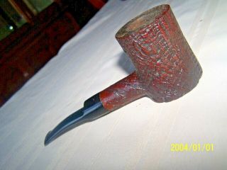 VINTAGE ESTATE HEARTH & HOME 26 DARK RUSTIC STAND UP LARGE TOBACCO SMOKING PIPE 2