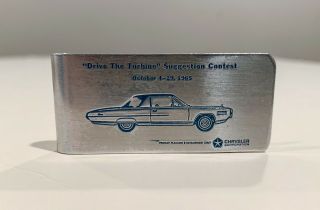 1965 Vintage Chrysler Turbine Car Money Clip – Extremely Rare