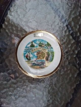 Hampshire Collector Plate Scenic Splendor Vintage Made In Japan Souvenir