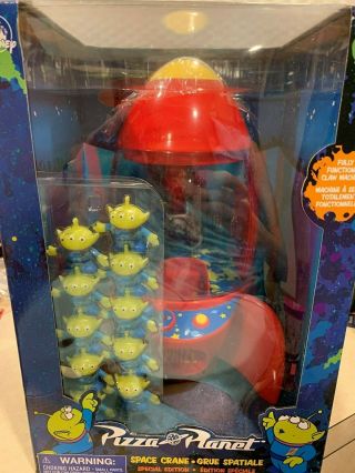 Disney Pixar Toy Story Pizza Planet Space Crane The Claw Fully Functional Htf