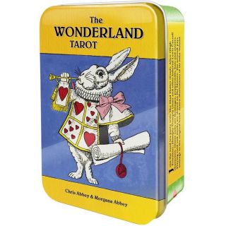 The Wonderland Tarot Cards Deck Collectible Tin Alice In Wonderland Fantasy