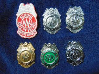 Aaa School Safety Patrol 5 Badges And Patch
