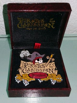 A42 Disney Pin Pirates Of The Caribbean Le Rare Villain Disneyland Nib