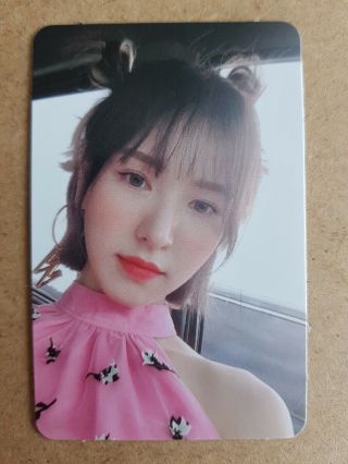 Red Velvet Wendy 3 Authentic Official Photocard The Reve Festival Day 2 Album